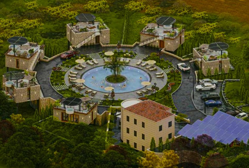 Abdelle Resort and venue, under construction